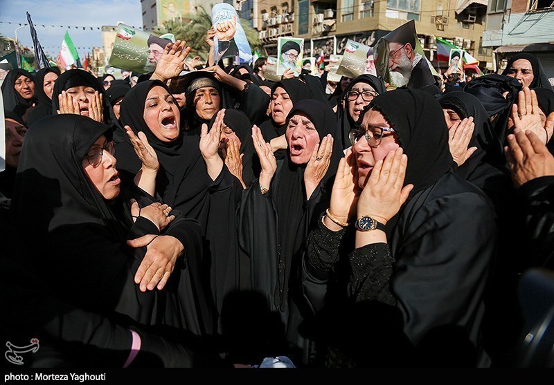 تجمع سوگواران رهبر شهید انقلاب - اهواز