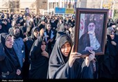 تجمع سوگواران رهبر شهید انقلاب در خرم آباد