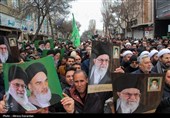 تجمع سوگواران رهبر شهید انقلاب در اردبیل