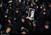 تجمع سوگواران رهبر شهید انقلاب در بجنورد