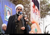 تجمع سوگواران رهبر شهید انقلاب در بجنورد