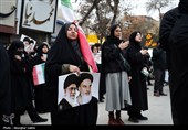 تجمع سوگواران رهبر شهید انقلاب در بجنورد
