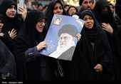 تجمع سوگواران رهبر شهید انقلاب در بجنورد