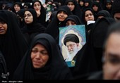 تجمع سوگواران رهبر شهید انقلاب در بجنورد