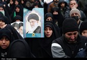 تجمع سوگواران رهبر شهید انقلاب در بجنورد