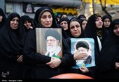 تجمع سوگواران رهبر شهید انقلاب در بجنورد