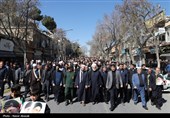 اجتماع مردم کردستان در پی شهادت رهبر معظم انقلاب
