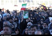 اجتماع عزاداری شهادت امام خامنه‌ای در همدان
