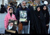 اجتماع عزاداری شهادت امام خامنه‌ای در همدان