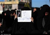 اجتماع عزاداری شهادت امام خامنه‌ای در همدان
