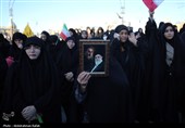 اجتماع عزاداری شهادت امام خامنه‌ای در همدان