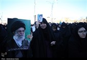 اجتماع عزاداری شهادت امام خامنه‌ای در همدان