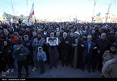 اجتماع عزاداری شهادت امام خامنه‌ای در همدان