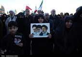 اجتماع عزاداری شهادت امام خامنه‌ای در همدان