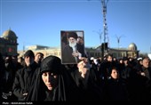 اجتماع عزاداری شهادت امام خامنه‌ای در همدان