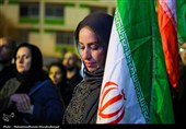 تجمع مردم داغدار تهران در میدان ولیعصر