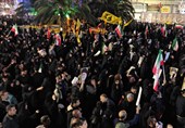 سومین شب از حماسه حضور مردم ورامین در  سوگ رهبر امت