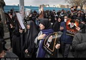 اجتماع سوگواران رهبر شهید انقلاب و تشییع پیکر مطهر شهدای انتظامی  - ارومیه