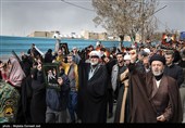 اجتماع سوگواران رهبر شهید انقلاب و تشییع پیکر مطهر شهدای انتظامی  - ارومیه