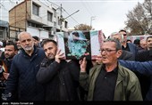 اجتماع سوگواران رهبر شهید انقلاب و تشییع پیکر مطهر شهدای انتظامی  - ارومیه