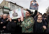 اجتماع سوگواران رهبر شهید انقلاب و تشییع پیکر مطهر شهدای انتظامی  - ارومیه