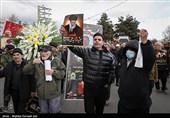 اجتماع سوگواران رهبر شهید انقلاب و تشییع پیکر مطهر شهدای انتظامی  - ارومیه