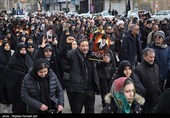 اجتماع سوگواران رهبر شهید انقلاب و تشییع پیکر مطهر شهدای انتظامی  - ارومیه
