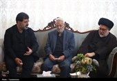 حضور مسولان قم در منزل پدری سرلشکر شهید موسوی