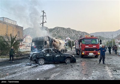 Зверское нападение Израиля и США на город Ламерд — провинция Фарс