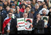Митинг скорбящих по погибшему Верховному лидеру Ирана в Исфахане