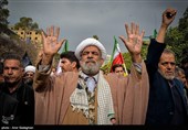 Митинг скорбящих по погибшему Верховному лидеру Ирана в Ширазе