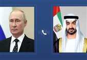 رایزنی تلفنی پوتین با رئیس امارات متحده عربی