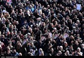 Митинг скорбящих по погибшему Верховному лидеру Ирана в Хмедане