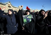 Митинг скорбящих по погибшему Верховному лидеру Ирана в Хмедане