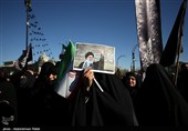 Митинг скорбящих по погибшему Верховному лидеру Ирана в Хмедане
