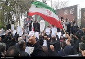 غیرت انقلابی گرگانی‌ها در سوگ‌امام شهید
