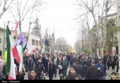 غیرت انقلابی گرگانی‌ها در سوگ‌امام شهید