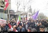 غیرت انقلابی گرگانی‌ها در سوگ‌امام شهید