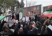 غیرت انقلابی گرگانی‌ها در سوگ‌امام شهید