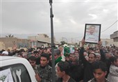 شهید اقتدار دریادلان سپاه در خورموج آرام گرفت