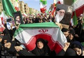 اجتماع مردم اهواز در پی شهادت رهبر معظم انقلاب