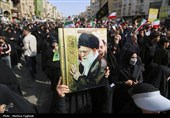 اجتماع مردم اهواز در پی شهادت رهبر معظم انقلاب