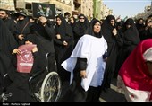اجتماع مردم اهواز در پی شهادت رهبر معظم انقلاب