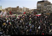 اجتماع مردم اهواز در پی شهادت رهبر معظم انقلاب