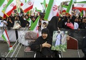 اجتماع مردم اهواز در پی شهادت رهبر معظم انقلاب