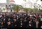 تشییع پیکر 21 شهید حمله موشکی آمریکا و رژیم صهیونیستی در لامرد