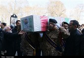 تشییع پیکر شهید «امیرحسین اسدالله‌نیا» - زنجان