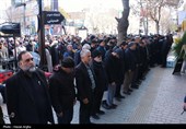 تشییع پیکر شهید «امیرحسین اسدالله‌نیا» - زنجان