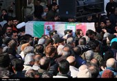 تشییع پیکر شهید «امیرحسین اسدالله‌نیا» - زنجان