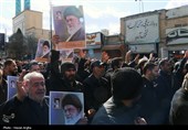 تشییع پیکر شهید «امیرحسین اسدالله‌نیا» - زنجان